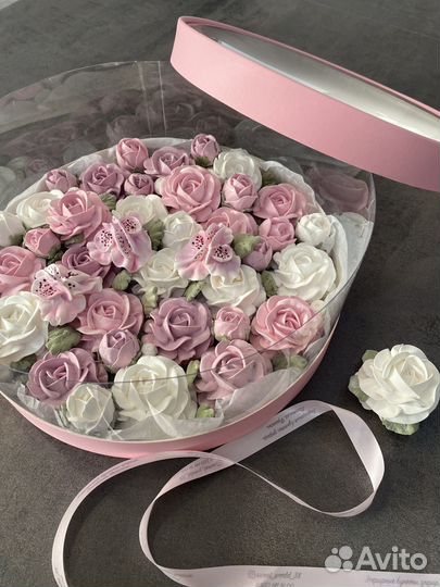 Зефирные цветы