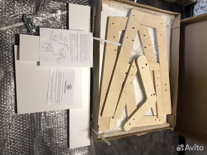 Детский стол и стул растущий