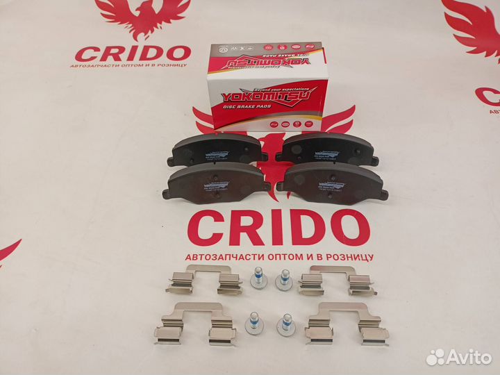 Тормозные колодки передние Volkswagen Polo 5 мт