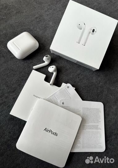 Беспроводные наушники apple airpods 2