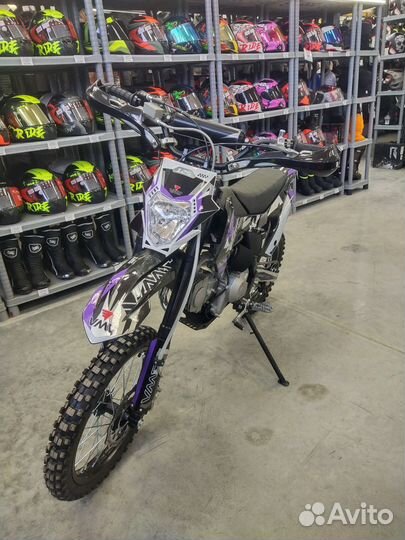Питбайк VMC Honda CRF125 Фиолетовый
