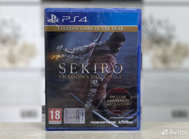 Sekiro Shadow Die Twice GoTY (Новый Диск) Sony PS4