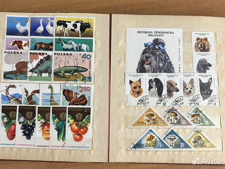 Марки флоры и фауны