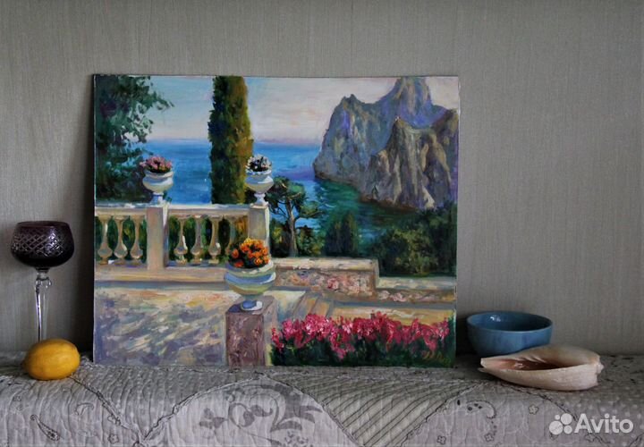 Картина маслом Морской Пейзаж