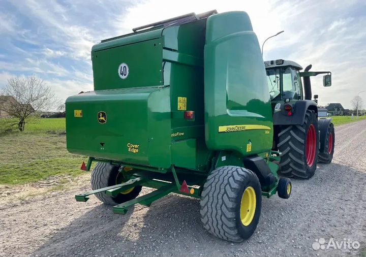 Пресс-подборщик John Deere 592, 2013