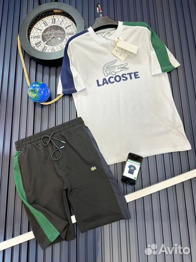Футболка Lacoste шорты костюм
