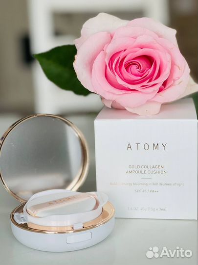 Тональный крем кушон корейский атоми