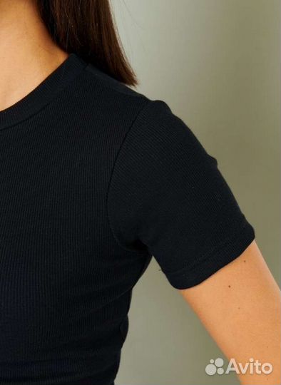 Топ, футболка укороченная женская