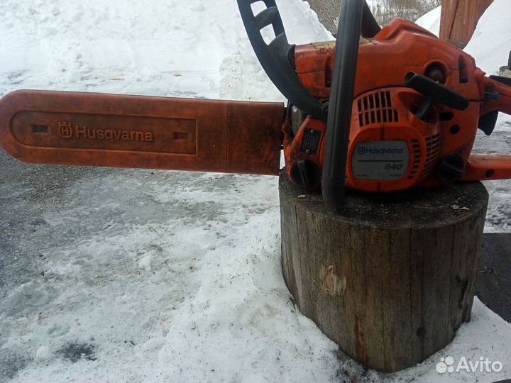 Бензопила хускварна