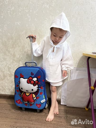 Туника пляжная детская из муслина