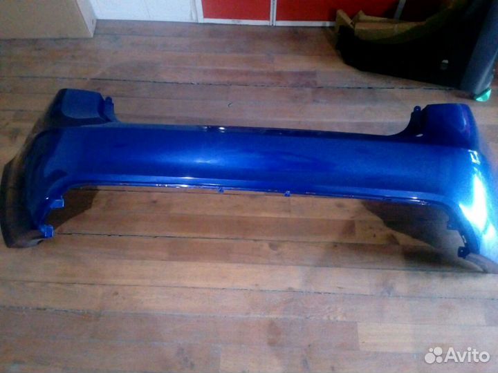 Бампер задний Киа Рио 10-14 г.в. новый,синий WGM