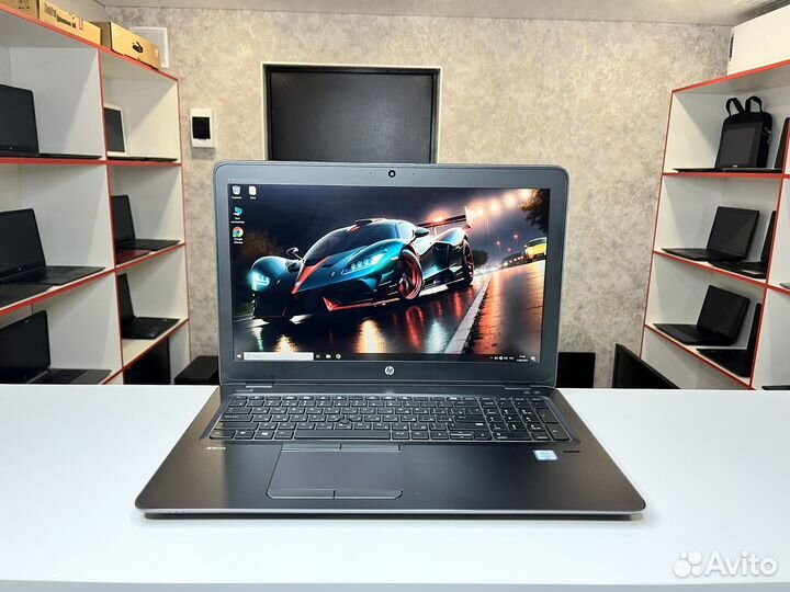 Мощный ноутбук:/IPS 4к/i7-6500/16гб/FirePro W4190M