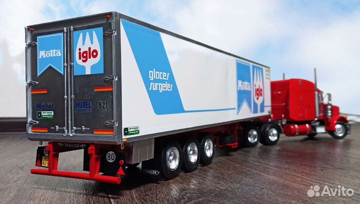Peterbilt-378 (italeri/моделист) с полуприцепом