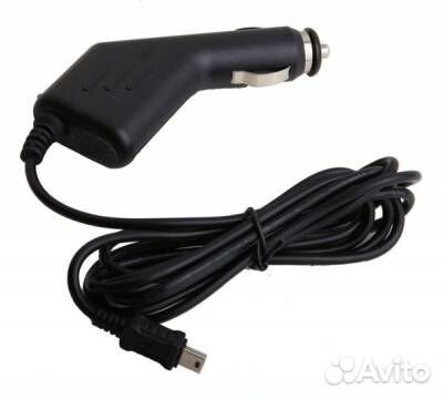 Кабель питания в прикуриватель mini USB (2A, 3м)