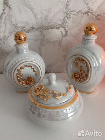 Фарфор СССР Парфюмерный набор