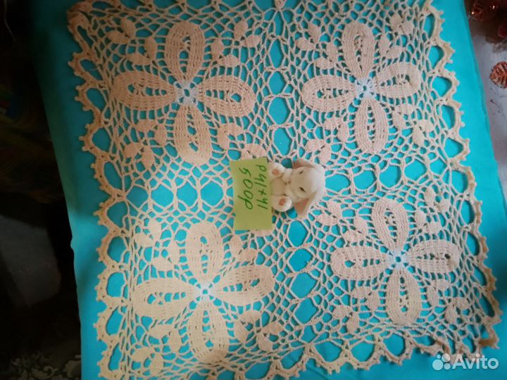 Вязаные салфетки