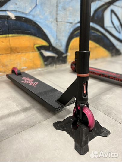 Трюковой самокат TT Street mama pink