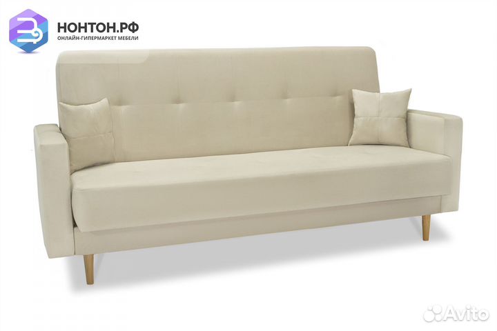 Диван книжка Фиеста Лайт бежевый