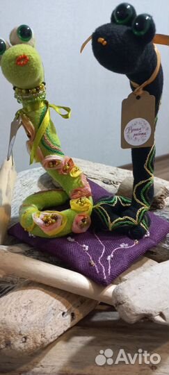 Змейка ручной работы