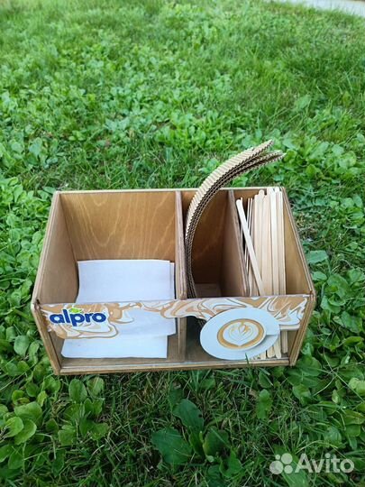 Стальной органайзер для стаканов и крышек