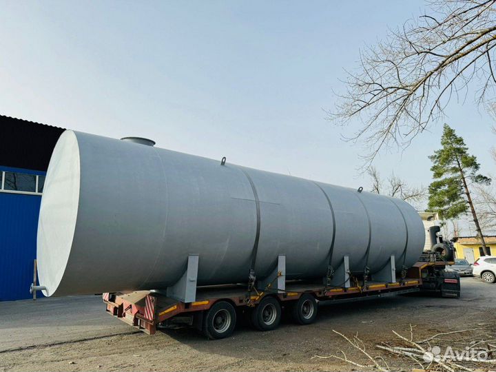 Резервуар горизонтальный стальной ргс 50