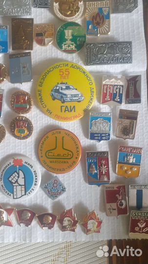 Значки ссср(одним лотом)