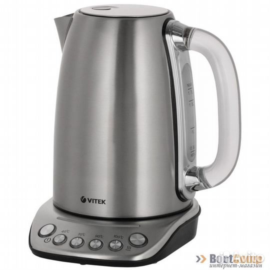 Чайник электрический vitek VT-7089 Серебристый