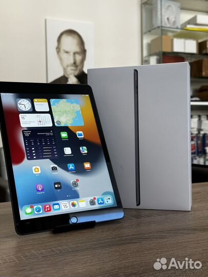 Идеал iPad 9 2021 64gb Wi-Fi 6 циклов полный компл