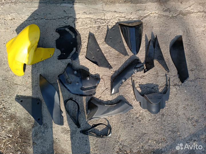 Пластик Kawasaki zx6r. 07-08г