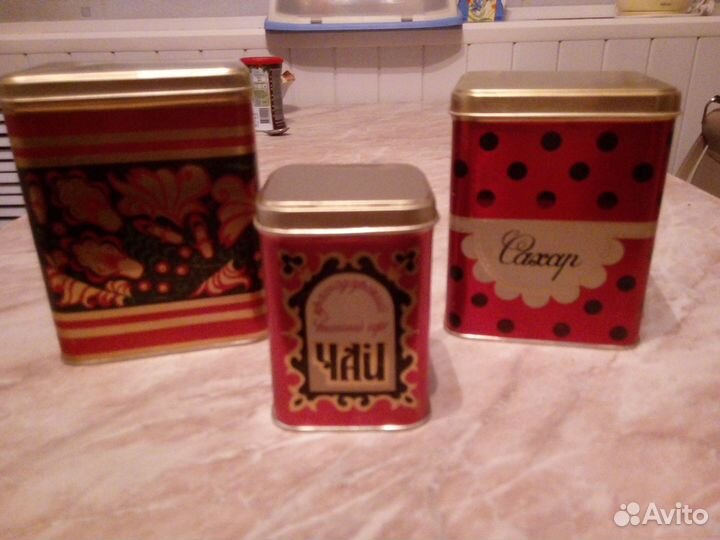 Банки для сыпучих продуктов