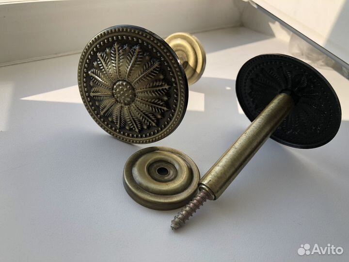 Подхваты для штор металлические Маура антик