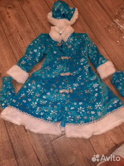 Костюм снегурочки для девочки