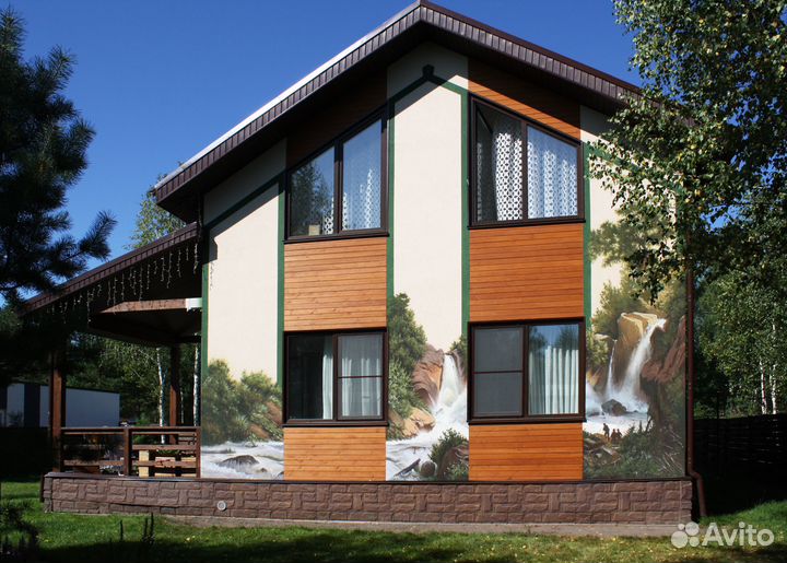 Роспись стен. Картины на заказ