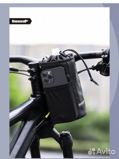 Велосипедная сума на роль под бутылку