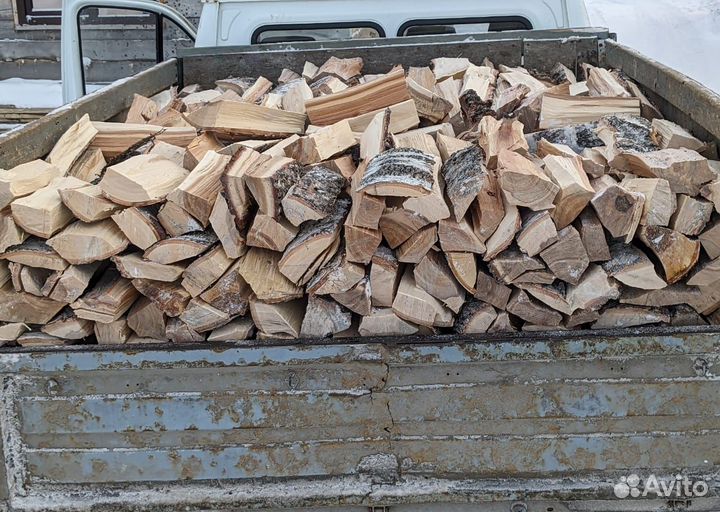 Колотые дрова доставка