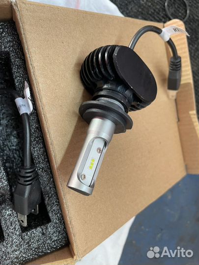 Led лампы h7 2 шт новые