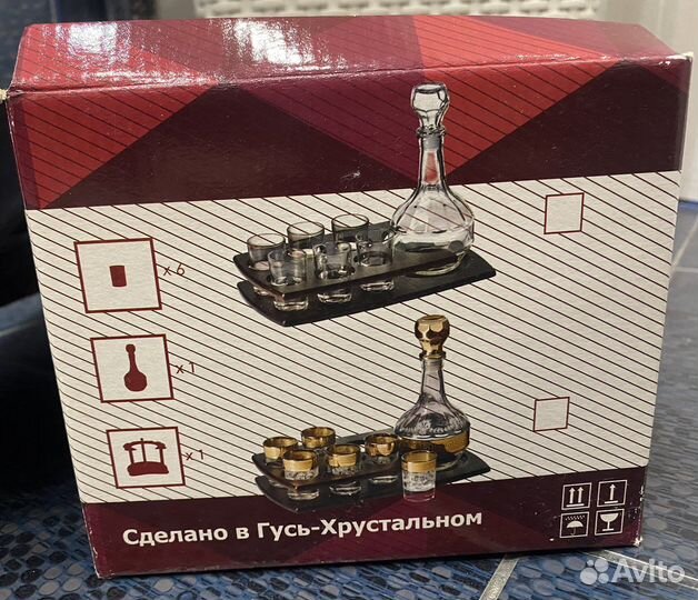 Набор графин и рюмки