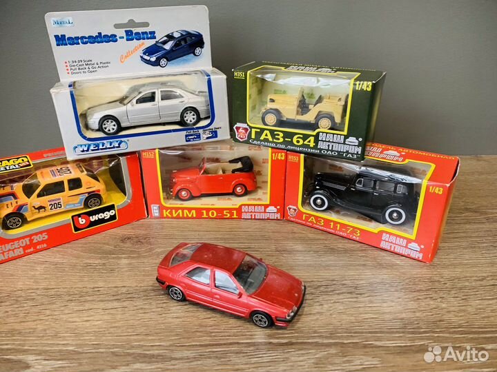Модели авто 1 43