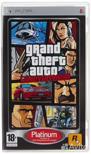 Grand Theft Auto: Liberty City Stories PSP анг. б