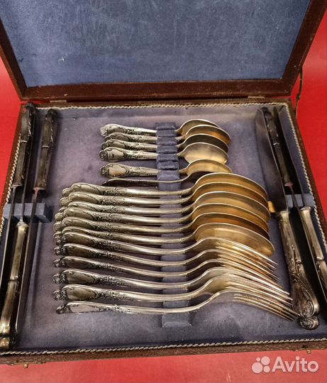 Набор столовых приборов. Западная Пруссия. 6 пер