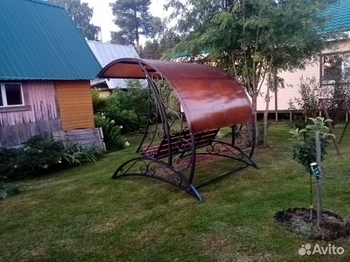 Металлические качели