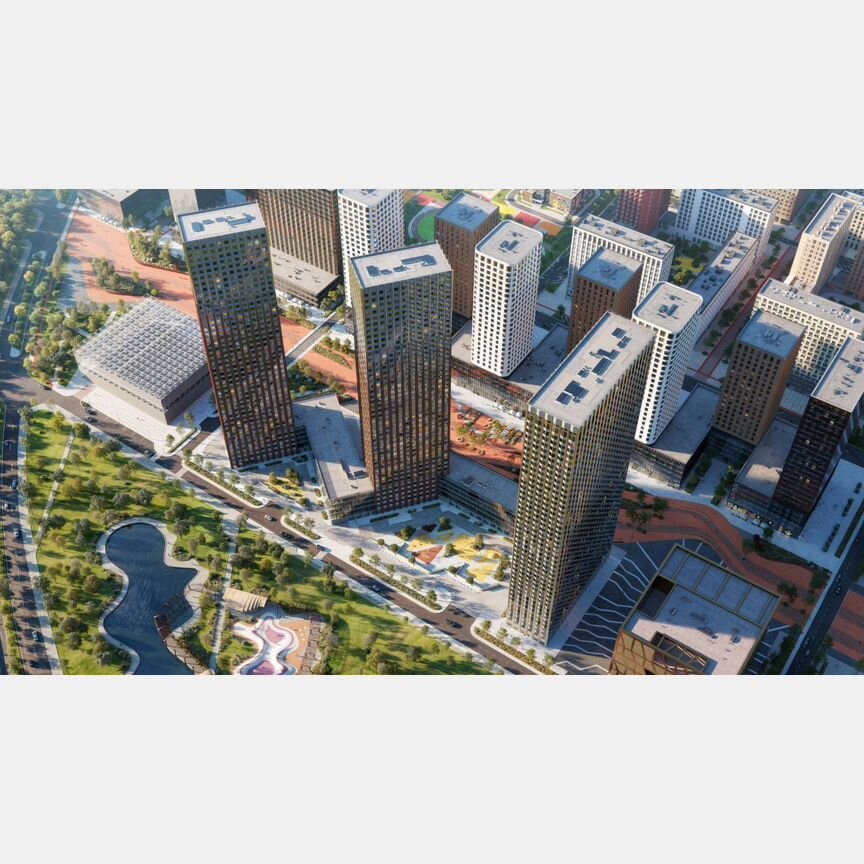 2-к. квартира, 64,2 м², 11/43 эт.