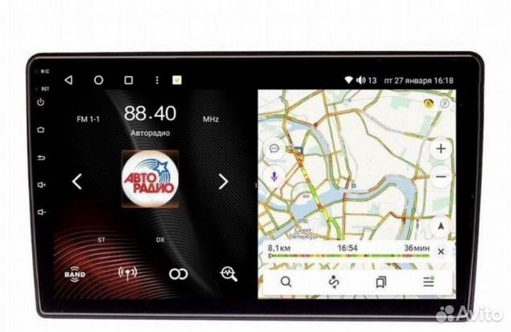 Магнитола Android для fiat, 9/10 дюймов