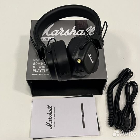 Наушники Marshall Major IV / Minor III / Sony