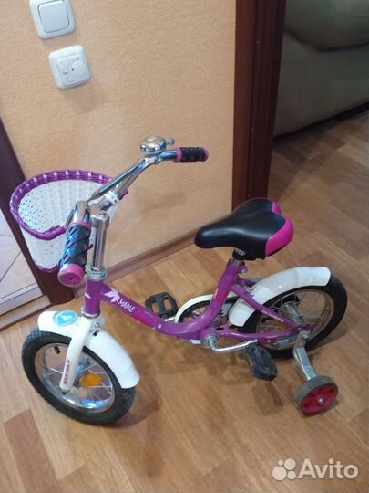 Детский велосипед с ручкой бу