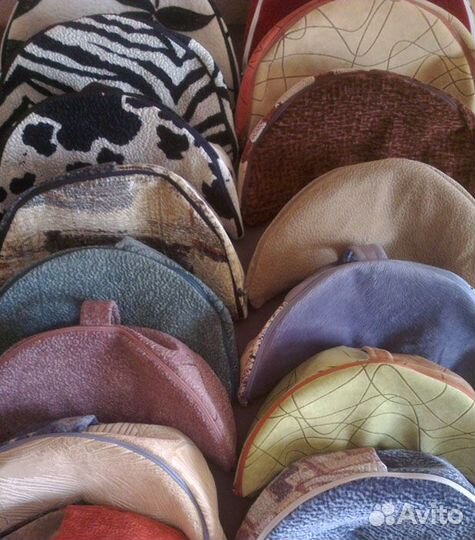 Подушка для медитации Полумесяц мини цветной