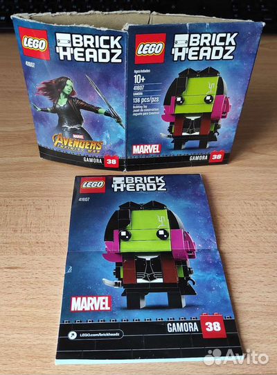 Конструктор Lego BrickHeadz 41607 Гамора