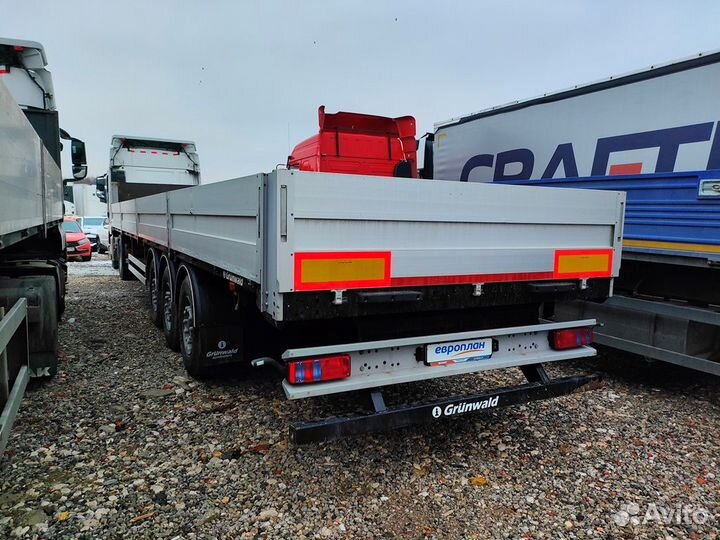 Полуприцеп бортовой Grunwald 9453-0000010-10, 2023