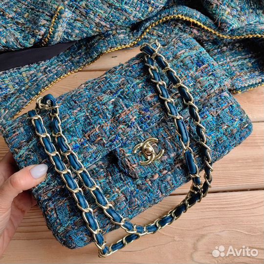 Сумка chanel flap bag 25х15