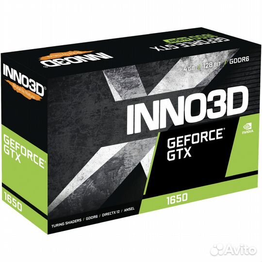 Видеокарта Inno3D GeForce GTX 1650 #395454